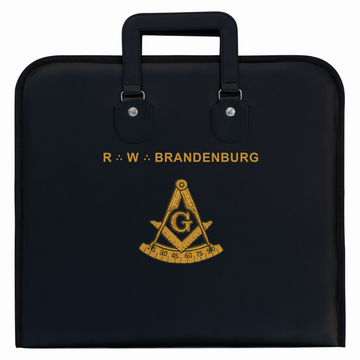 Customized Past Master Apron Case | Past Master Emblem with G