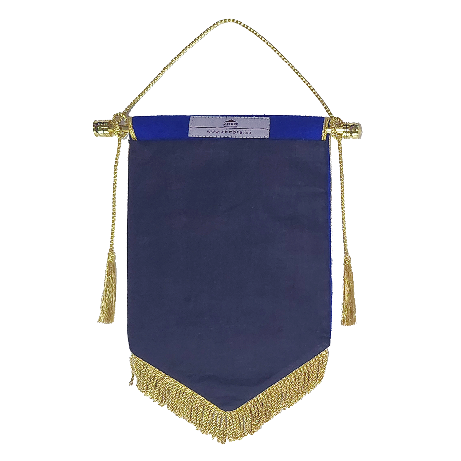 Grand Lodge of Florida - Hand Embroidered Officers Pennant with Stand and Rope Tassels