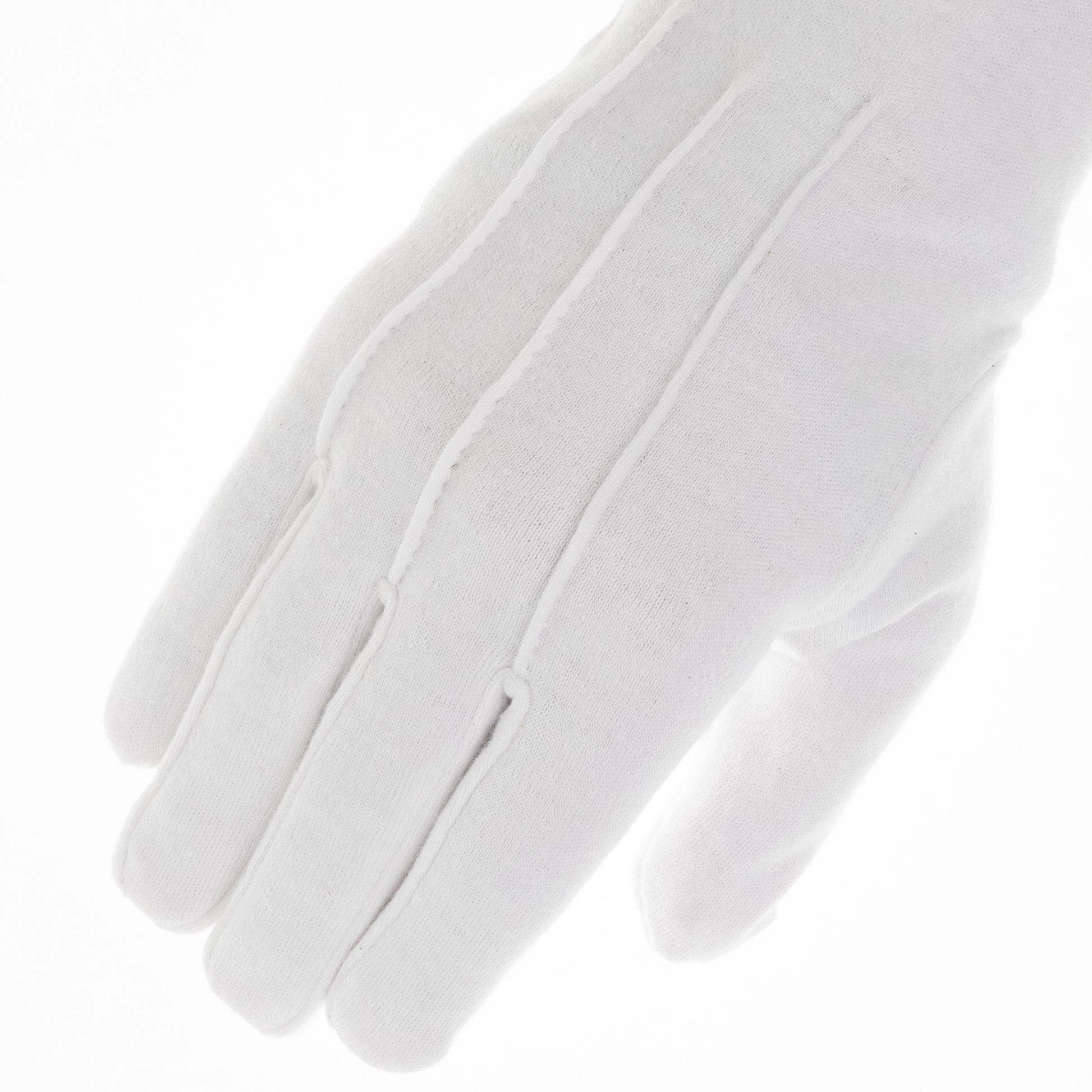 Traditional White Cotton Masonic Gloves for Formal Lodge Attire – Master Mason Essentials Bundle