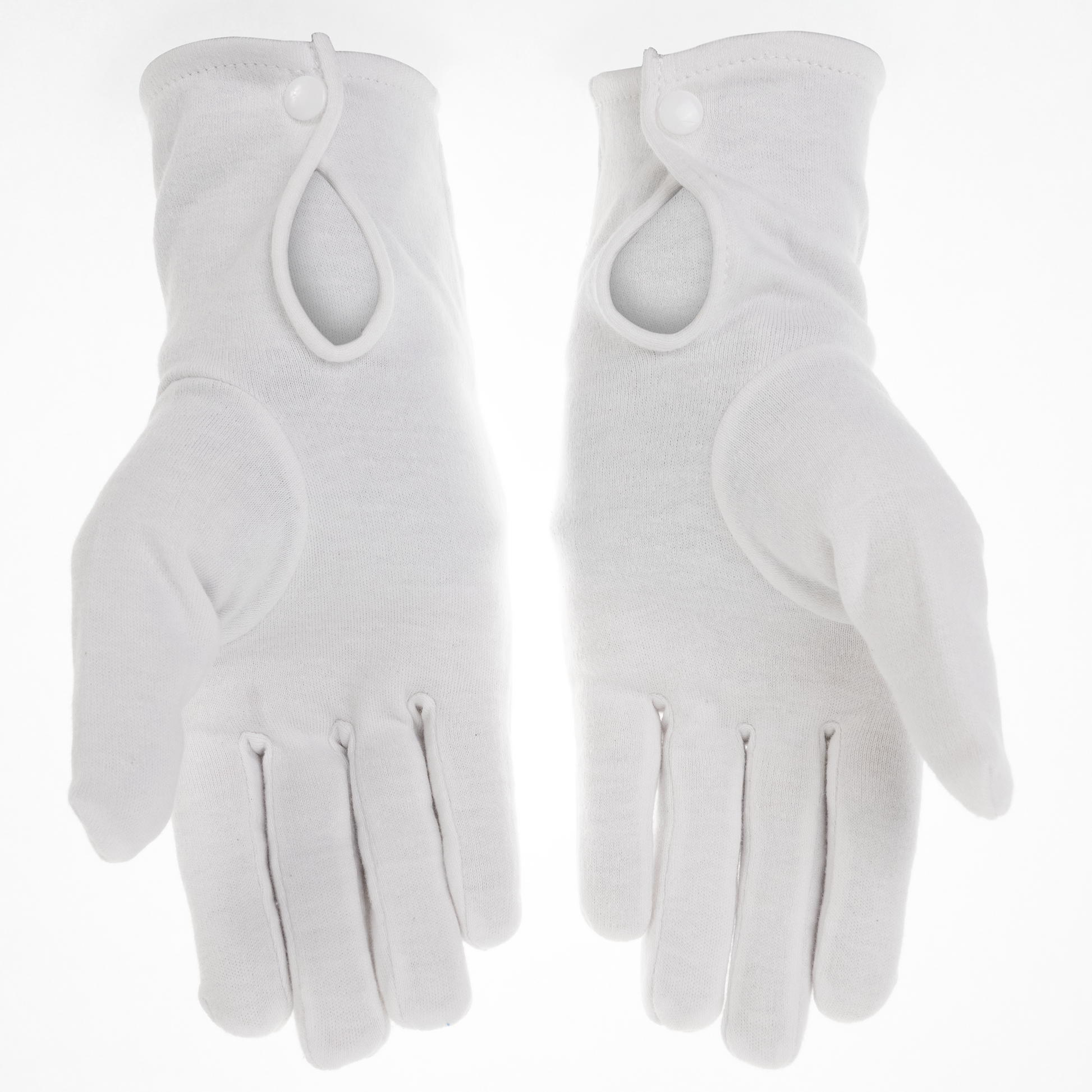 Traditional White Cotton Masonic Gloves for Formal Lodge Attire – Master Mason Essentials Bundle