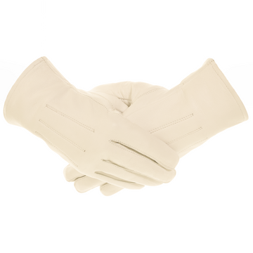 Knights Templar Commandery Gloves | Premium Buff Genuine Lambskin Gloves (Unlined)
