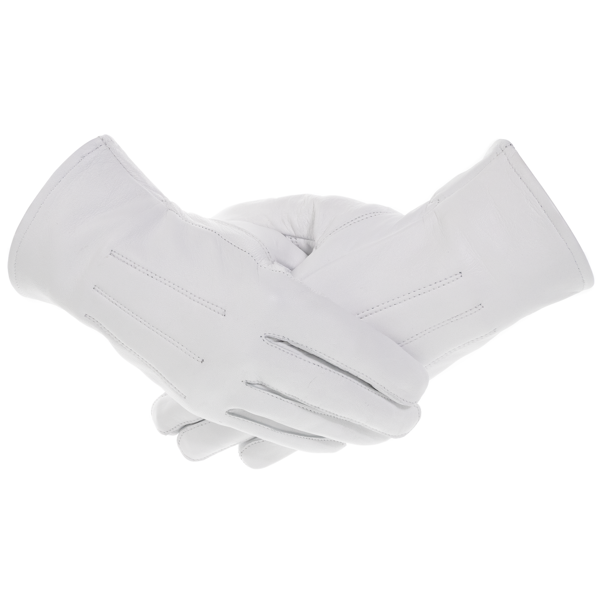 white leather dress gloves White Leather Gloves