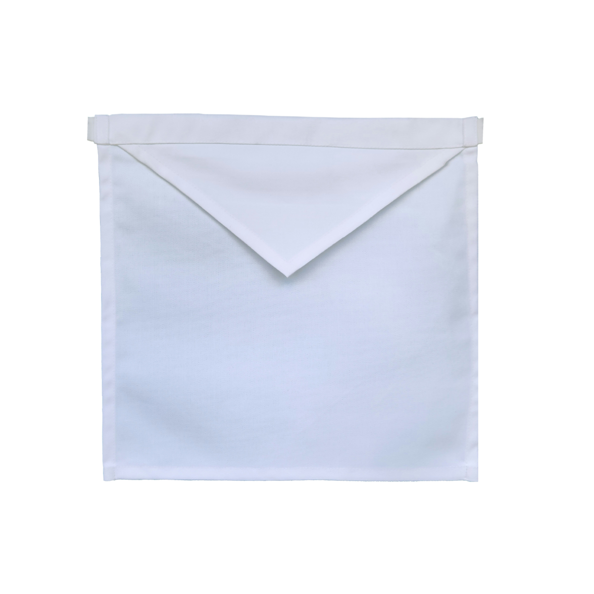 Entered Apprentice - Masonic Blue Lodge White Cotton Apron