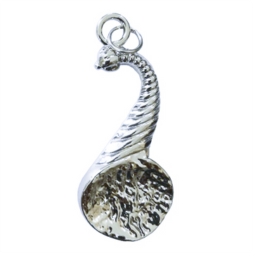 Junior Steward Jewel – Cornucopia, silver Masonic officer jewel